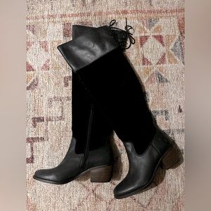 Lucky Brand WM 7.5 over the knee boots